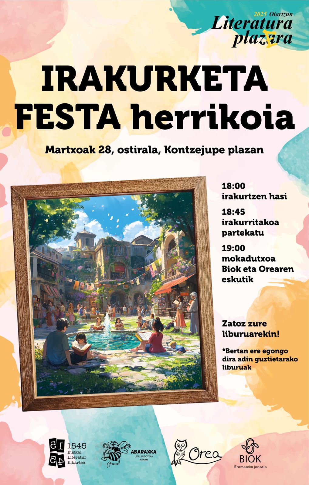 Irakurketa festa herrikoia