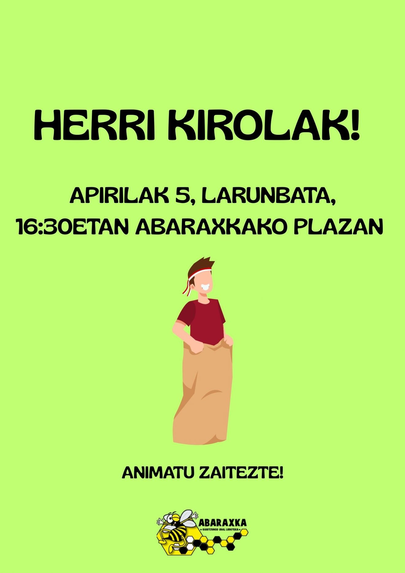 Apirilak 5, herri kirolak