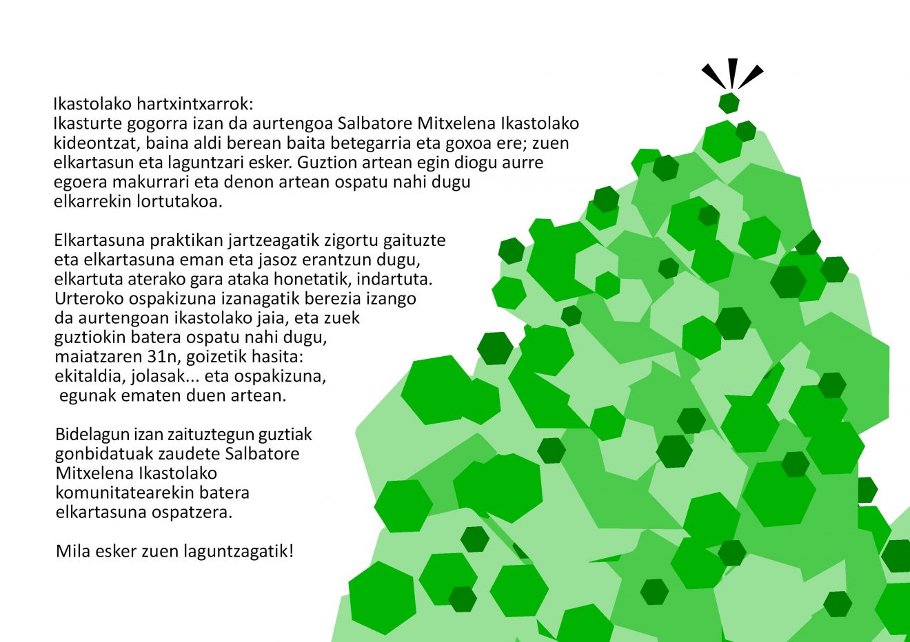 Salbatore Mitxelen Ikastola-postala