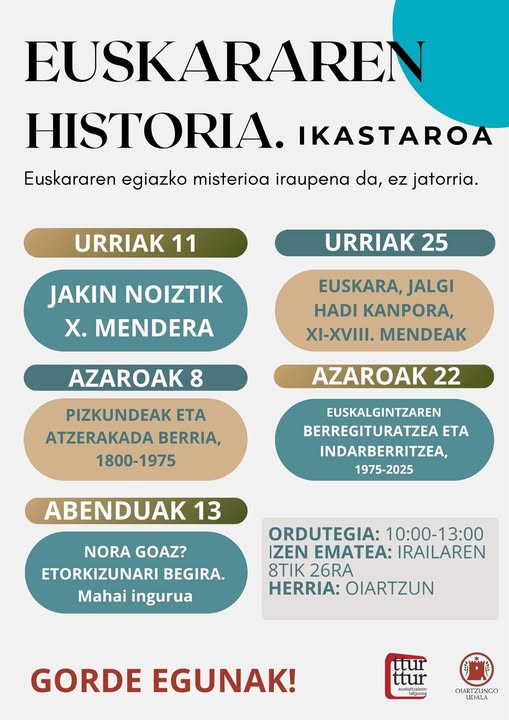 EUSKARAREN HISTORIA