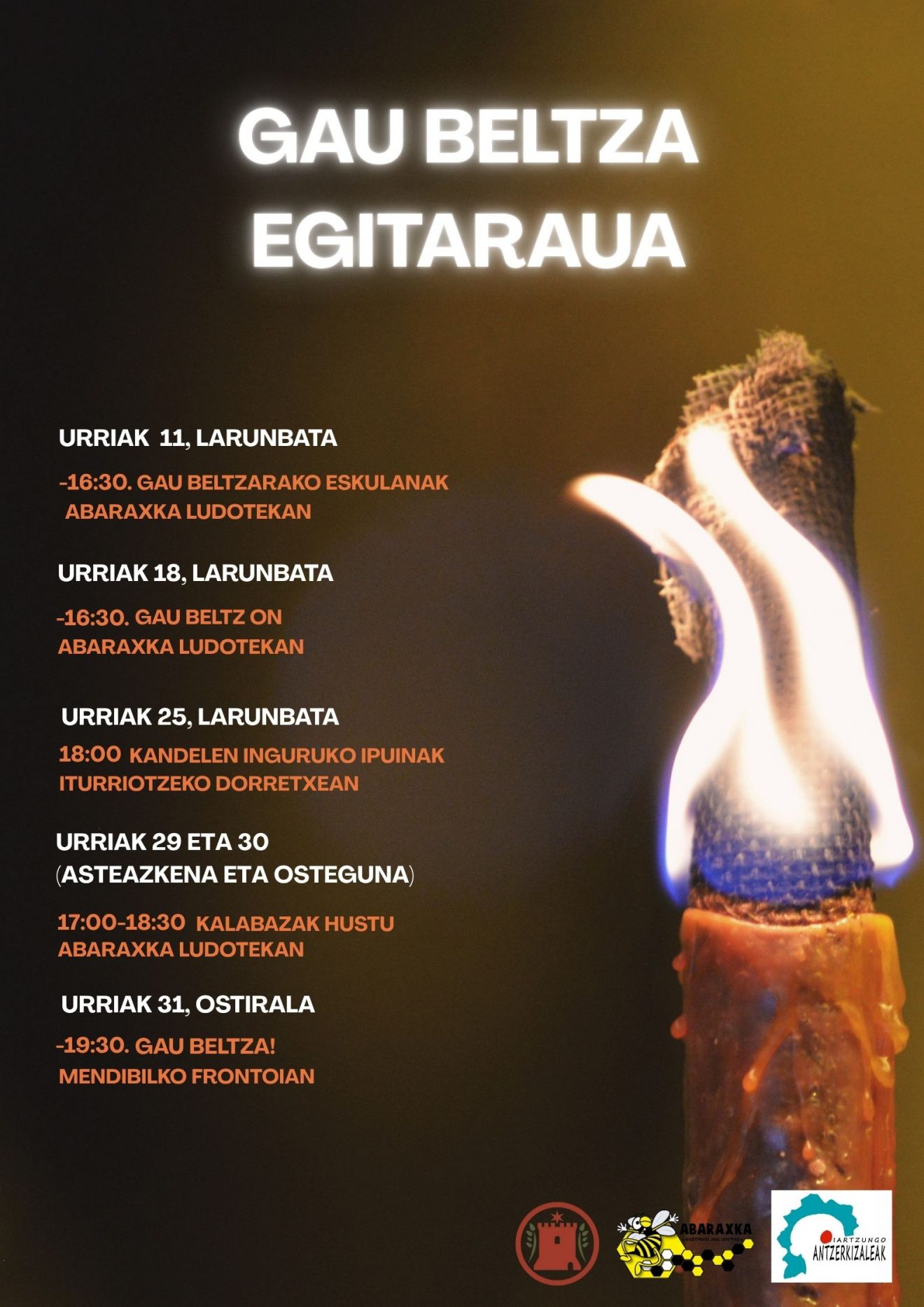 GAU BELTZAKO EGITARAUA