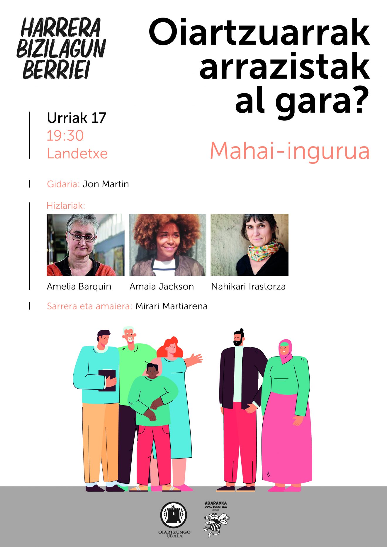 Oiartzuarrak arrazistak al gara